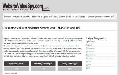 didactum-security.com.websitevaluespy.com
