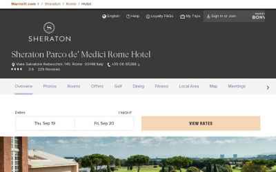 sheratonparcodemedicirome.com