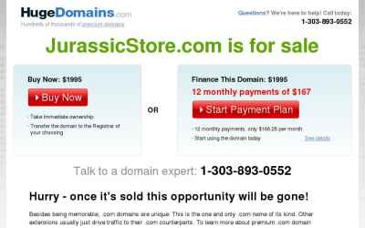 jurassicstore.com