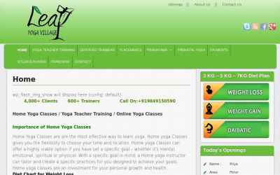 leafyogavillage.com